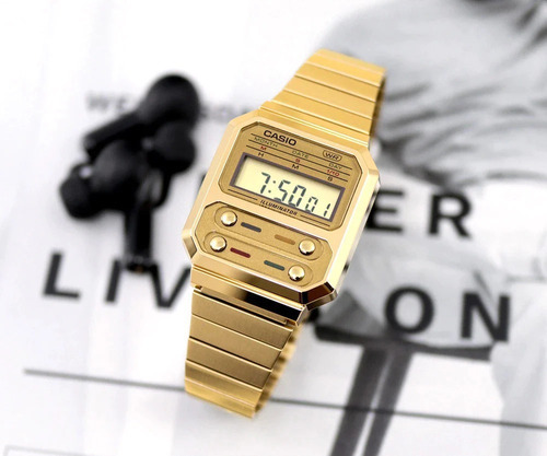 Reloj Casio Vintage A-100weg-9a Original
