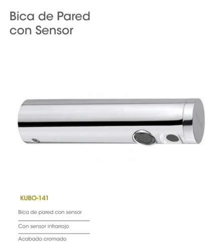 Ku Pico-griferia Pared Con Sensor Cromado 141