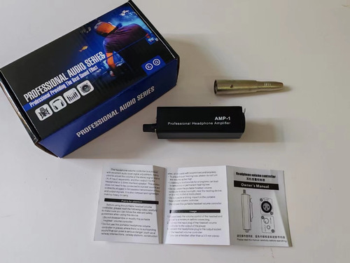 Mini Monitor Headphone Amplifier Xlr Inputs 3.5mm Output