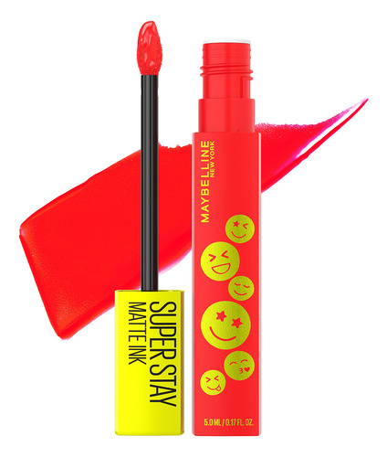 Batom Maybelline Super Stay Matte Ink Energizer Red
