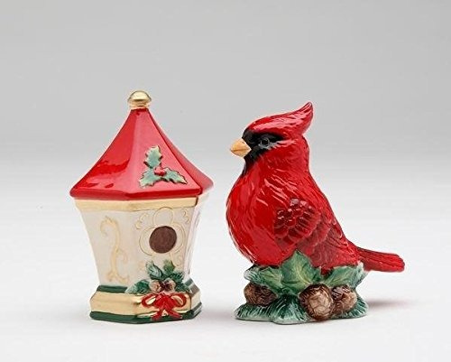 Cosmos Gifts 10467 Cardinal Con Casa Sal Y Pimienta Set 218i