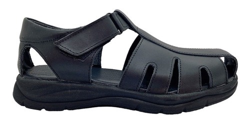 Sandalia Franciscana Hombre 100% Cuero Vacuno C/velcro 3030