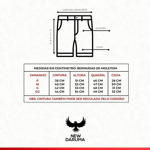 Kit 2 Bermudas Moletom Masculino Academia Esporte Fitness Nf