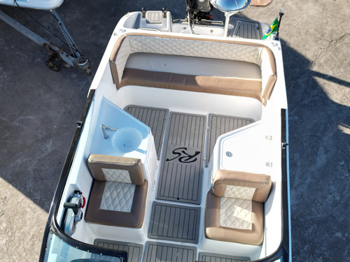 Lancha 19 Pés Rs 190 Com Motor Mercury 100 Hp 4 Tempos 0km