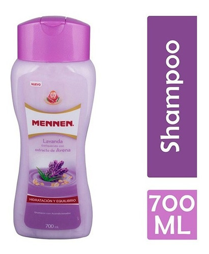 Shampoo Mennen Lavanda Y Avena 700 Ml