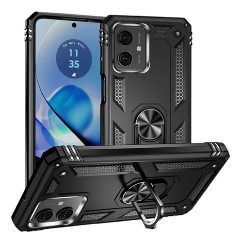 Funda De Uso Rudo Shockproof Con Mica Para Motorola Nuevos