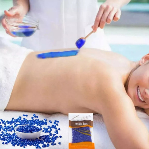 4 Cera Española Perla Rosa Lavanda Aloe Depilación Sin Tiras