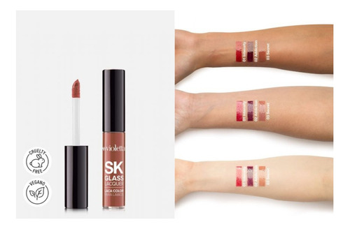 Glass Laquer Laca De Labios Silk Kiss Long Lasting