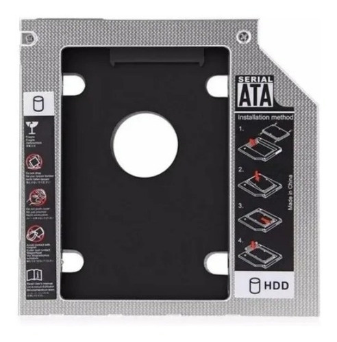 Imagen 1 de 3 de Caddy Adaptador 12.7mm Notebook Sata Hdd Ssd