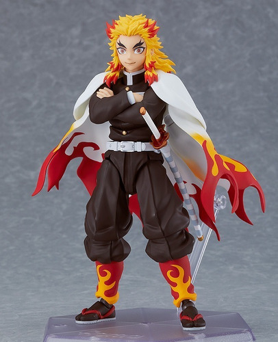 Imagen 2 de 8 de Figma Kyojuro Rengoku Demon Slayer: Kimetsu No Yaiba