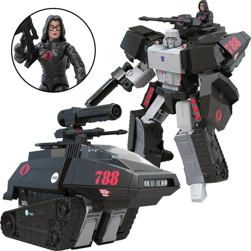 Megatron H.i.s.s. Tank Y Cobra Baroness Transformer Mash
