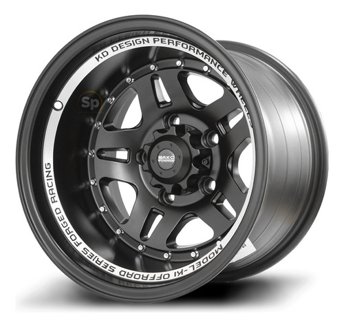 Rines 15 X 10 Off Road 5 Birlos Chevrolet 5/127 (4 Rines) Color Baja Pilot 5073