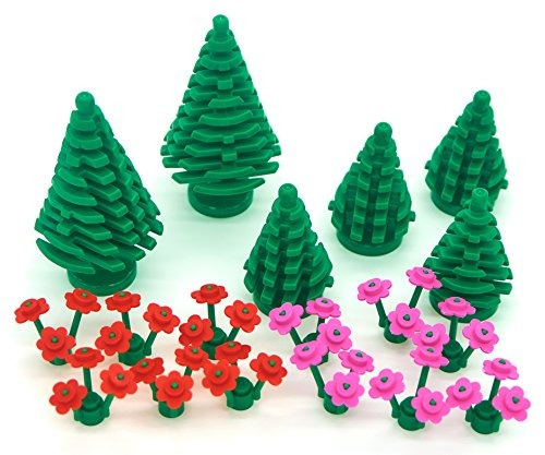 Lego Garden Pack Arboles Y Flores