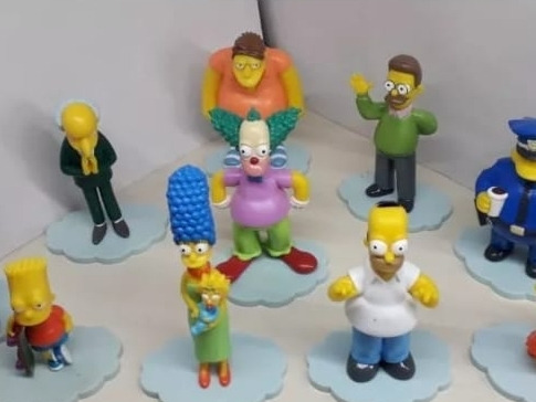 Colección Completa De Los Simpsons 10 Figuras 100% Oficial
