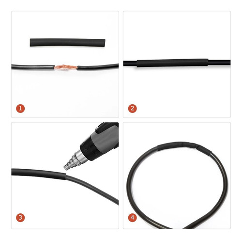 Kit De Bricolaje Cable Termotractil 127 Pz