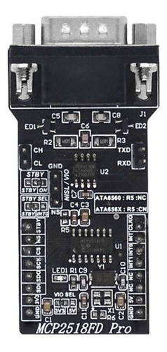 Transceptor Mcp2518fd, Módulo Spi A Canfd, Módulo Ata6560