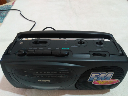 Radiograbador Ken Brown Dx50 Solo Radios Leer Bien Negro (Usado)