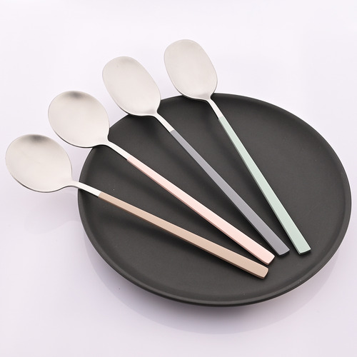 Cubertería De Acero Inoxidable Para Cena, 6 Unidades, Plata