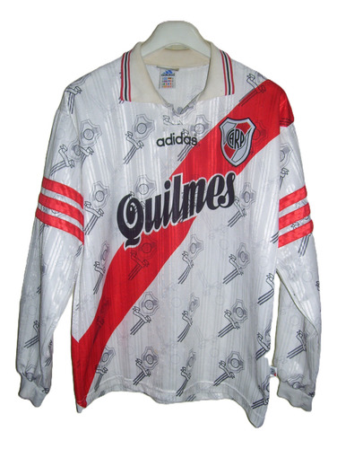 River Plate Adidas Quilmes 1996 Escuditos #23 Pablo Aimar (Usado)