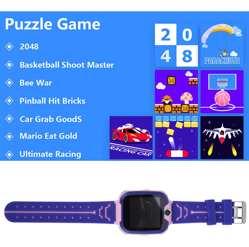 Mire El Juego De La Cámara Del Teléfono Inteligente Para Niñ