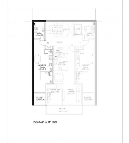 Imagen 2 de 4 de Av. Francia 800 - Monoambiente En Venta En Rosario