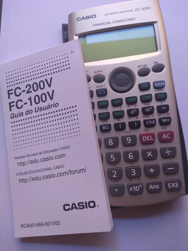 Calculadora Financeira Casio Fc-100v