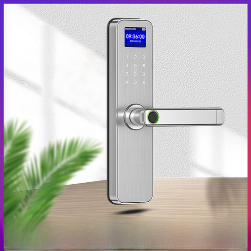 Fechadura De Porta Inteligente Com Impressão Digital Para Es