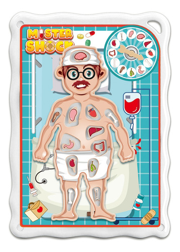 Juego De Mesa Operando Mister Shock 2 Jugadores Next Point