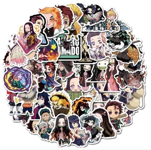 50pcs/pack Demon Slayer Kimetsu no Yaiba: Yuukaku-hen Anime