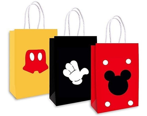 Bolsa De Regalo Para Fiesta De Mickey Mouse, Bolsa De Reg