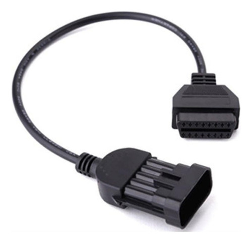 Cabo Adaptador Obd2 Aldl Opel Gm De 10 Pinos Para 16 Pinos