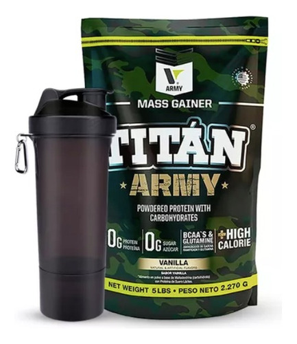 Titan Army Proteina 5lb Hipercal - Unidad a $114000