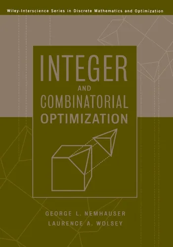 comprar Integer And Combinatorial Optimization: 55 Nuevo