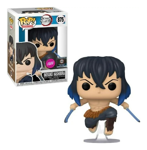 Funko Pop Inosuke 875 Demon Slayer Flocked Chase Chalice C.