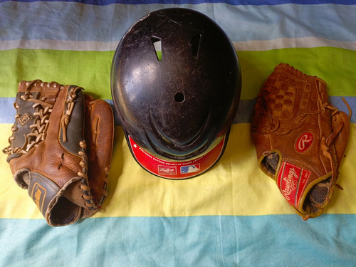 Guantes Rawlings, Franklin Y Casco Rawlings 