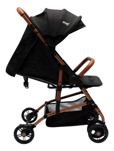 Cochecito Bebé Paseo Avanti Praga Compacto Barral Apto 0+ Color Negro