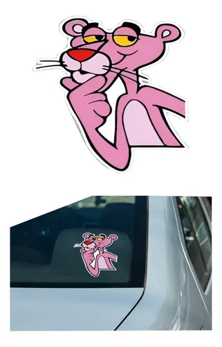 Calcomanía Sticker La Pantera Rosa Para Carro 15x11 | MercadoLibre