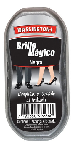 Wassington Esponja Siliconada Brillo Mágico 41g