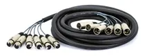 Comprar Multicabos Com Conectores Xlr 8 Vias - Cirilo Cabos 5 Mt