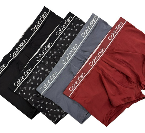 Boxers Calvin Klein 4 Pack Cortos Microfibra Trunk Original