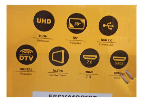 Imagen 4 de 5 de Tv Smart 55 Marca Kodak