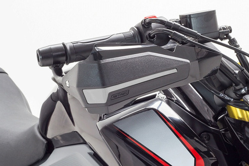 Protectores De Mano Honda cb190r Fire Parts Negro/rojo, Gris