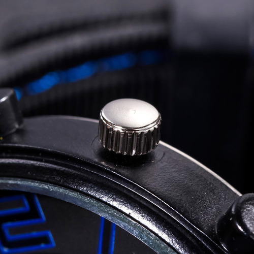 I Relógio Masculino De Luxo Com Pulseira De Silicone -