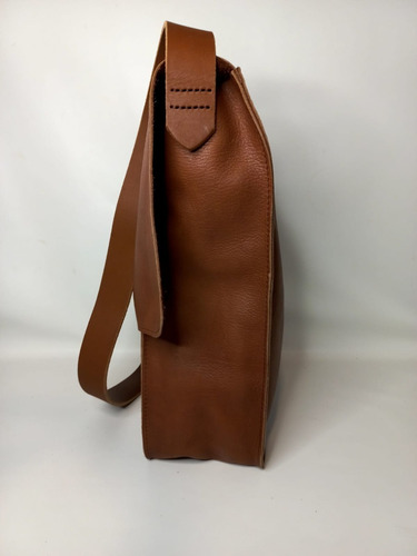 Imagen 3 de 5 de Morral De Cuero/ Bolso Matero