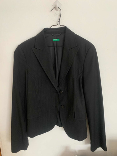 Saco Negro Benetton