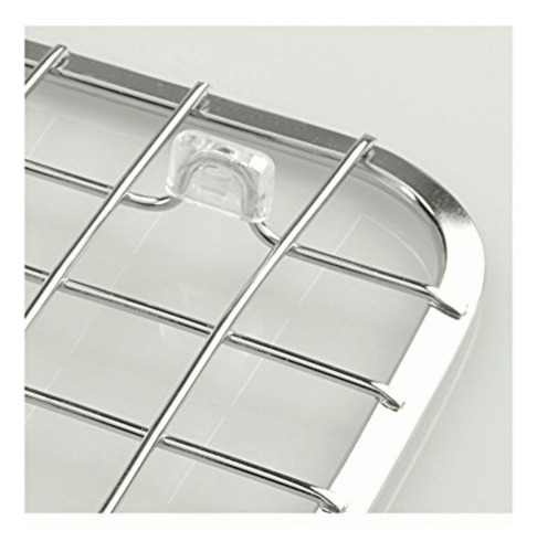 Interdesign Sink Grid, Regular, Polished Stainless Steel