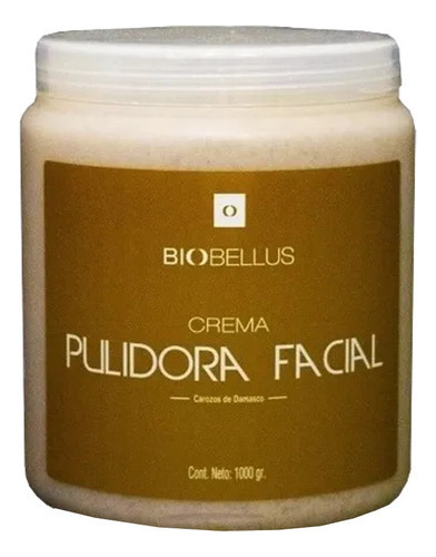 Crema Pulidora Facial Biobellus 1kg Rostro Profesional