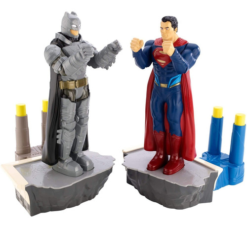 Mattel Games Niño Pelea Batman Vs Superman Muñecos Boxeador
