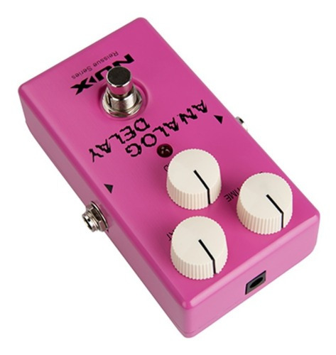 Pedal de atraso analógico Nux para atraso analógico de guitarra ou baixo
