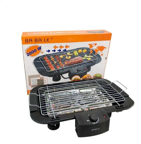 Parrillera Eléctrica Portátil Asado Barbacoa 2000w Grill